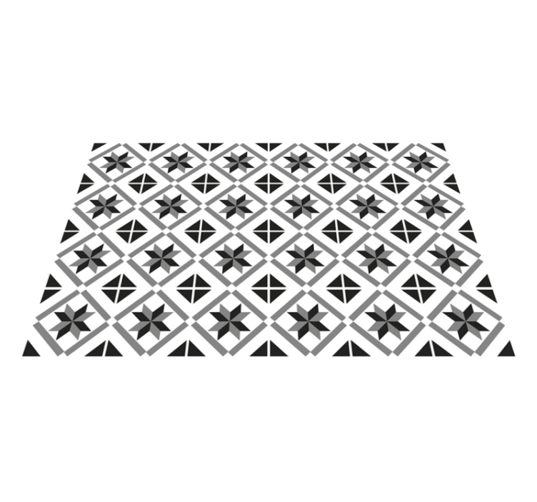 Cement tiles original placemats - TenStickers