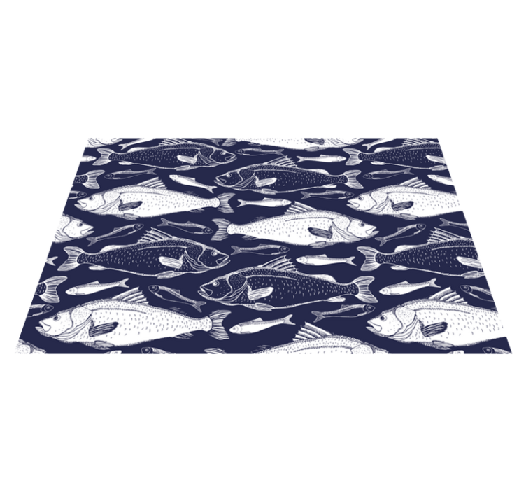 Fish under the sea placemats - TenStickers