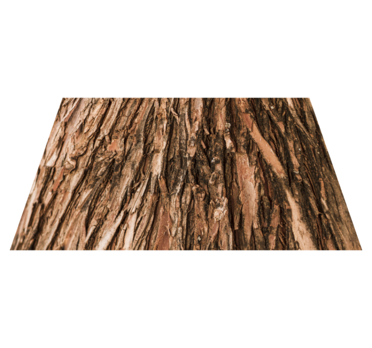 Tree bark textured placemats - TenStickers