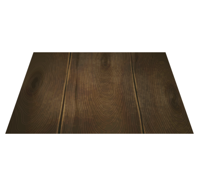 Textured placemats natural wood grain design - TenStickers