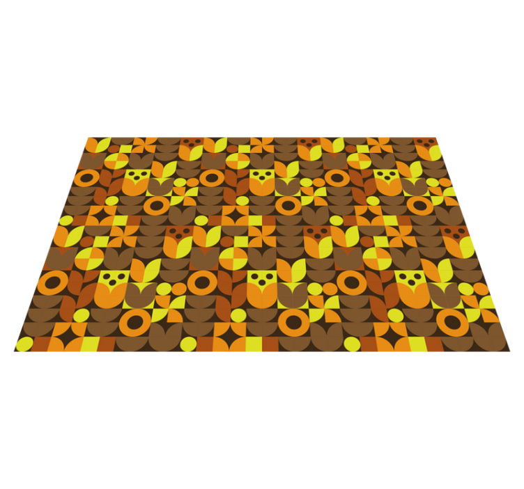 Original placemats colorful geometric designs - TenStickers