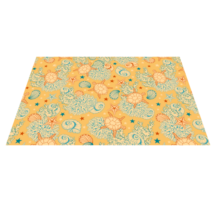 Original placemats shell pattern tableware - TenStickers