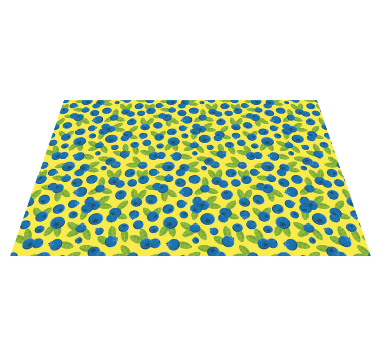 Midsummer blueberries original placemats - TenStickers