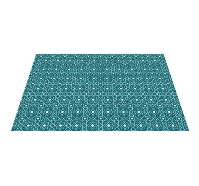Textured placemats with geometric texture design - TenStickers