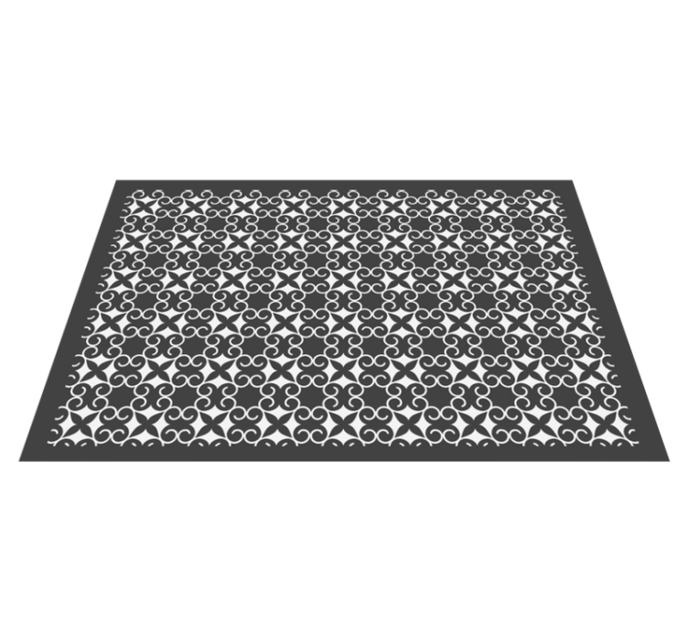Textured placemats with elegant pattern design - TenStickers