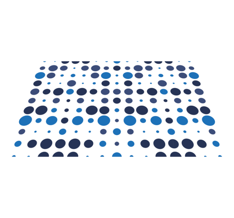 Textured placemats with circular pattern design - TenStickers