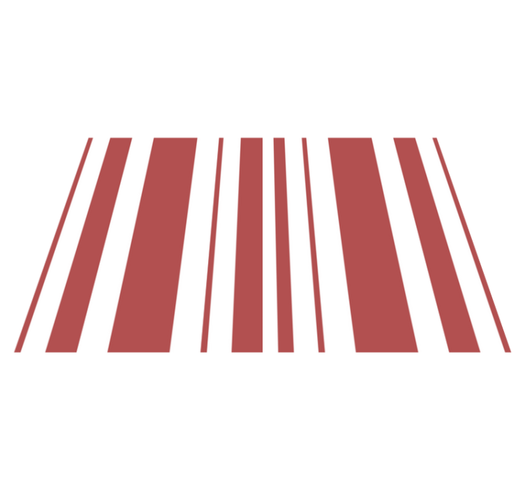 Textured placemats with striped color pattern - TenStickers