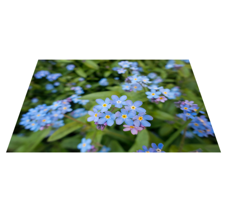 Delicate Floral Arrangement original placemats - TenStickers