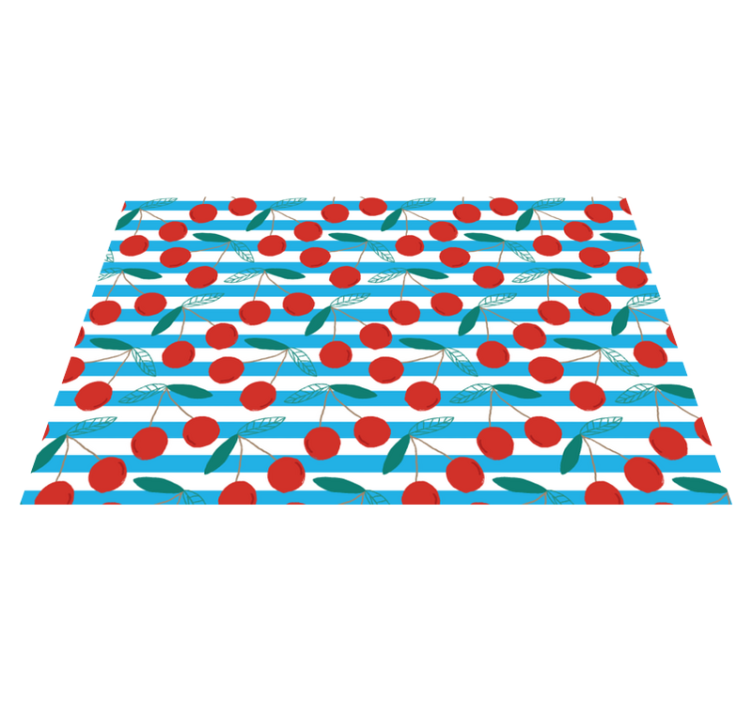 Original placemats cherry patterned surface - TenStickers