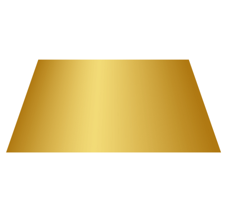 Modern placemats with golden gradient finish - TenStickers