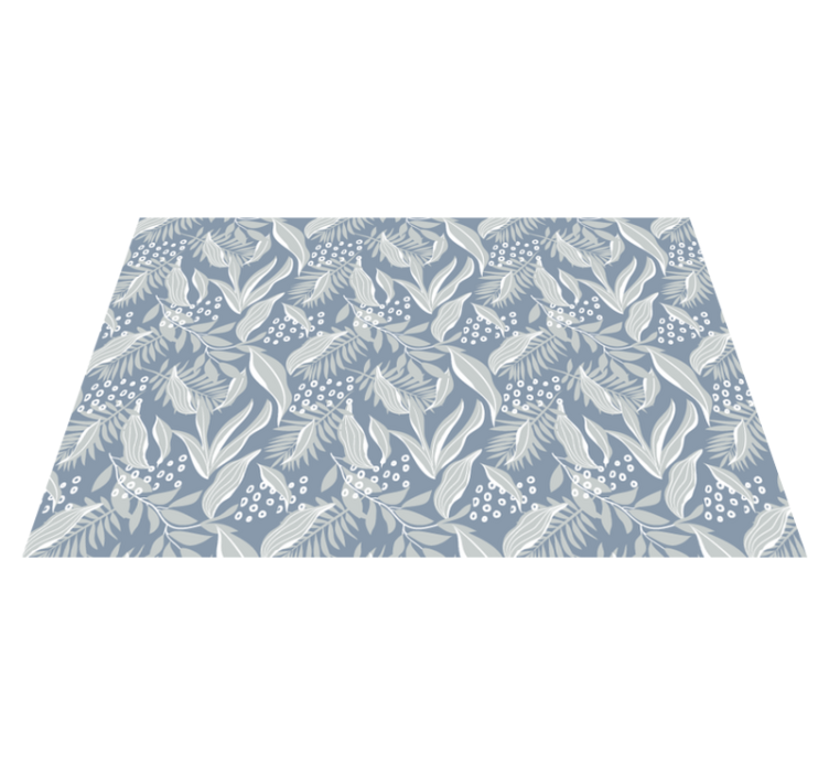 Textured placemats blossom inspired design - TenStickers