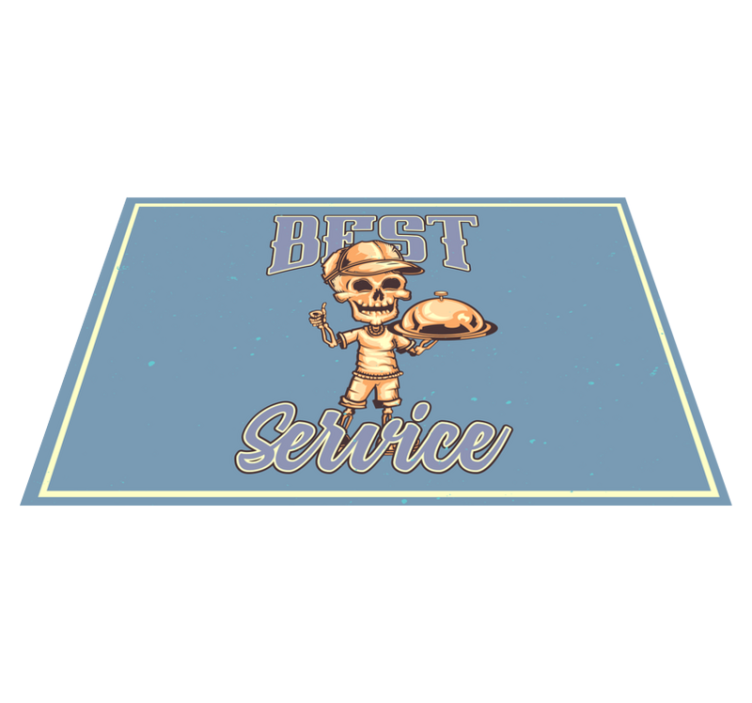 Cool quote food design restaurant placemats - TenStickers