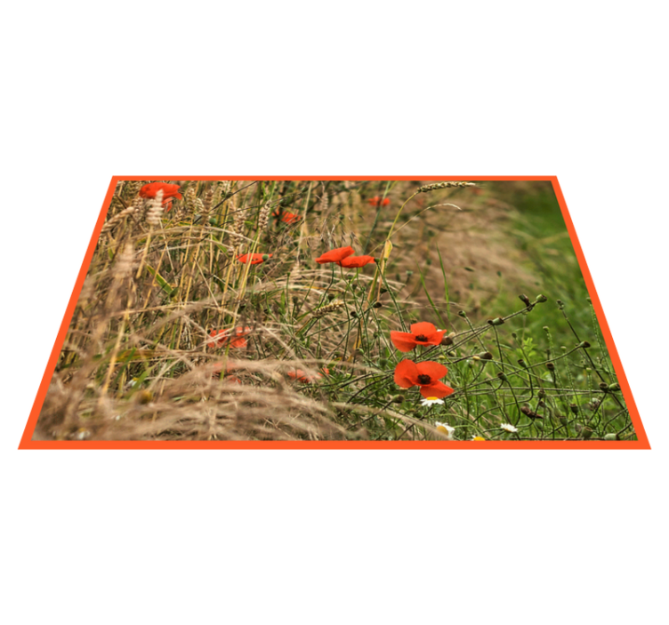 Children placemats funny food arrangements - TenStickers