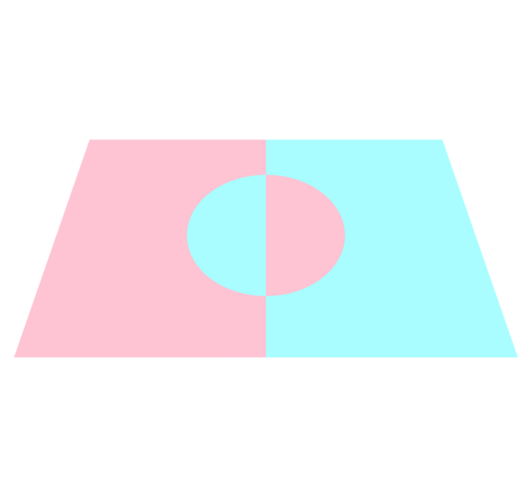 Modern placemats bowl arrangement minimalism - TenStickers