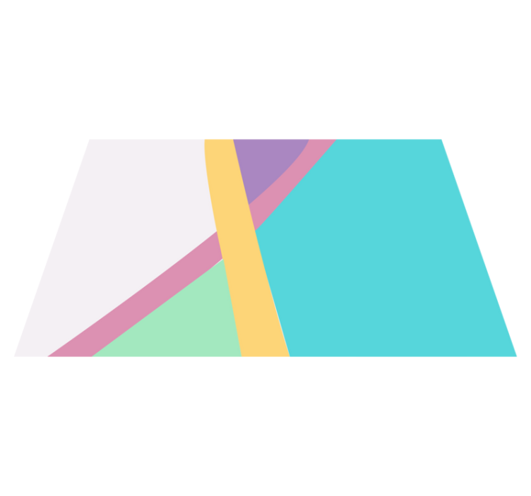 Colorful background blocks modern placemats - TenStickers