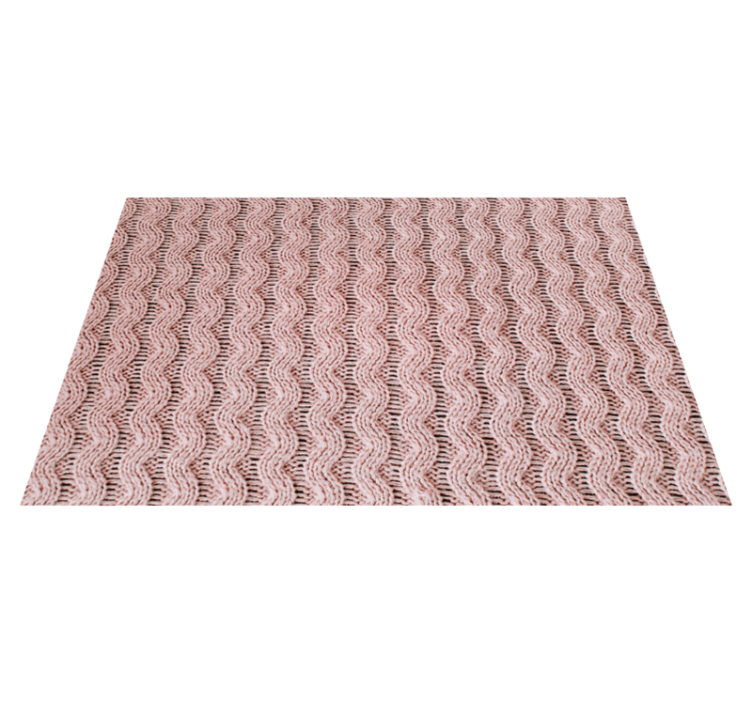 Ornamental beige design textured placemats - TenStickers
