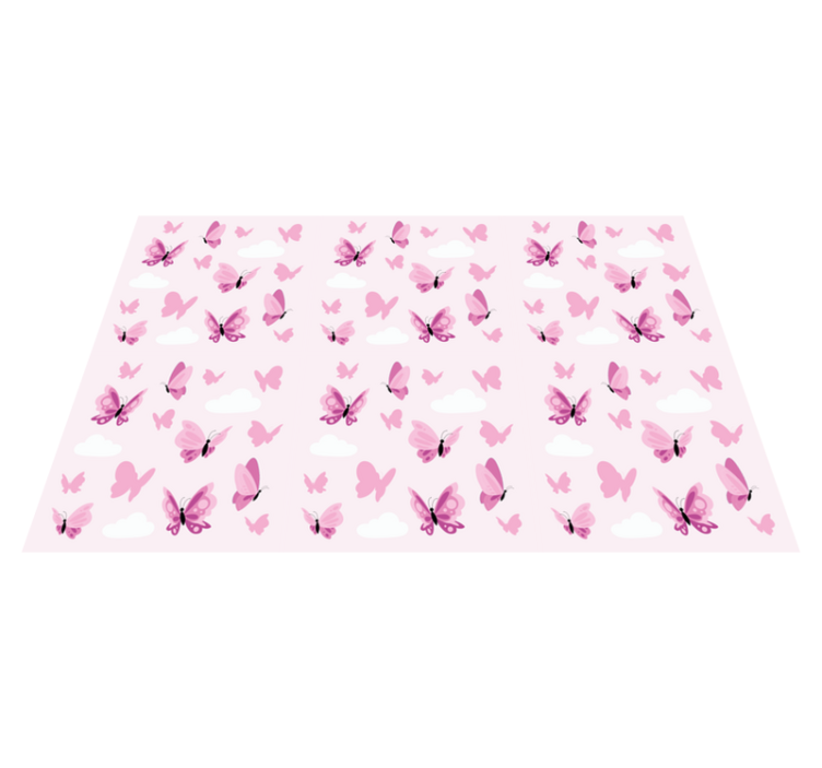 Children placemats butterfly print design - TenStickers