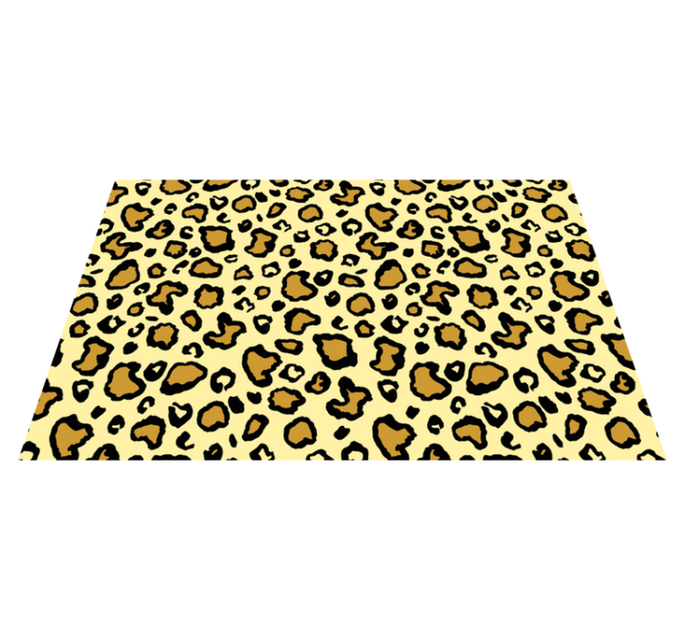 Leopard print classic original placemats - TenStickers