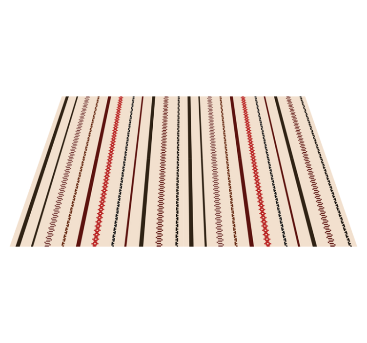 Textured placemats with striped design - TenStickers