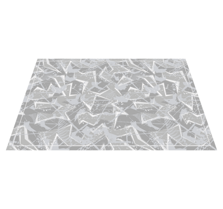 Gray 80's fine graphics original placemats - TenStickers