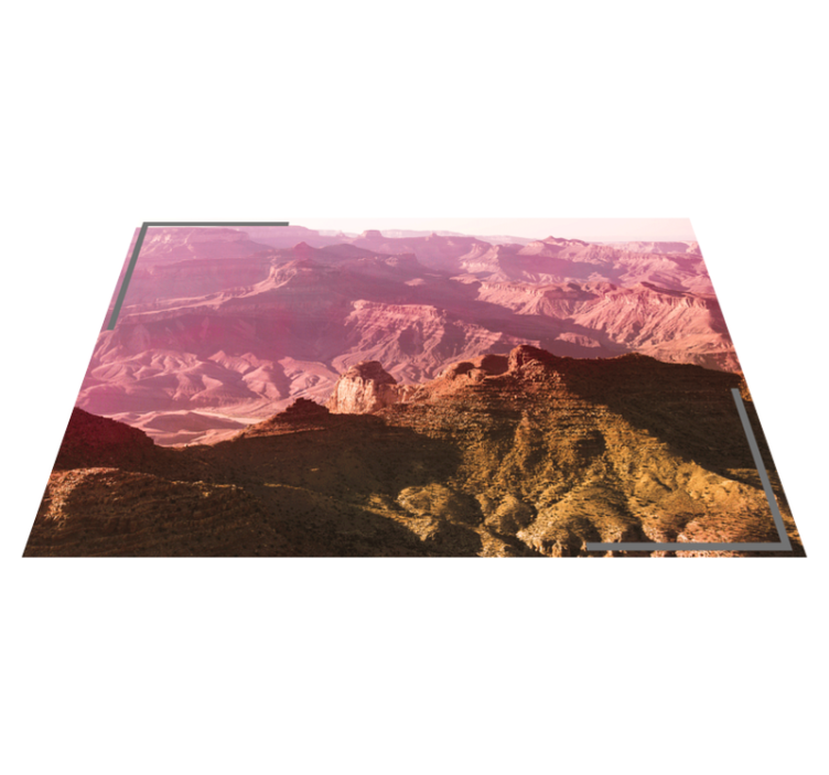 Grand canyon aesthetic colours placemats - TenStickers
