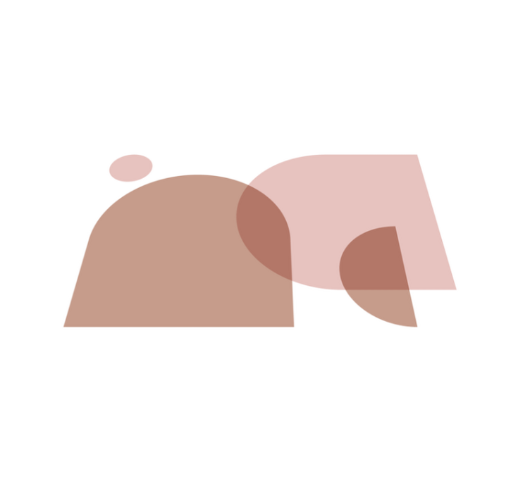 Modern placemats with contemporary geometric shapes - TenStickers