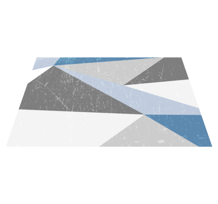 Modern placemats geometric angled designs - TenStickers