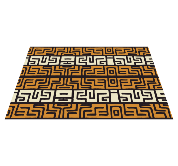 Textured placemats with abstract patterned design - TenStickers