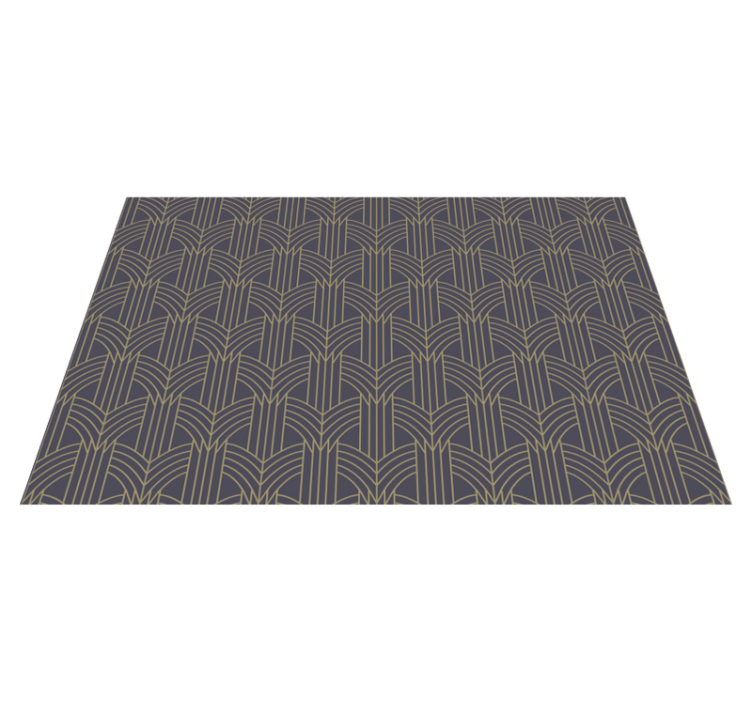 Textured placemats with stylish geometric design - TenStickers