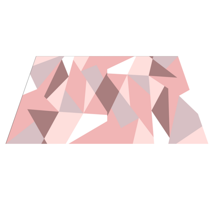 Geometric Shapes Background modern placemats - TenStickers