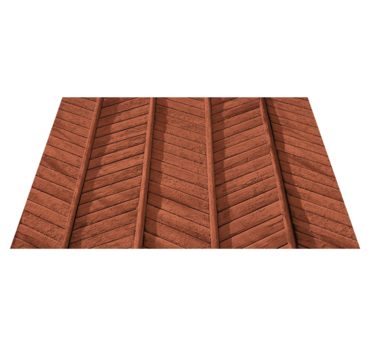 Textured placemats herringbone wood design - TenStickers
