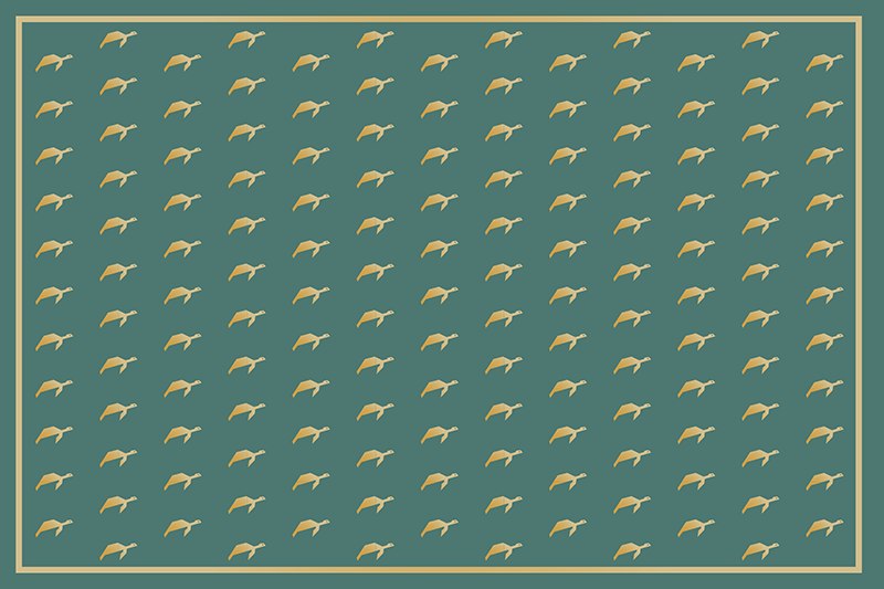 Personalisable placemats with a sleek patterned surface - TenStickers