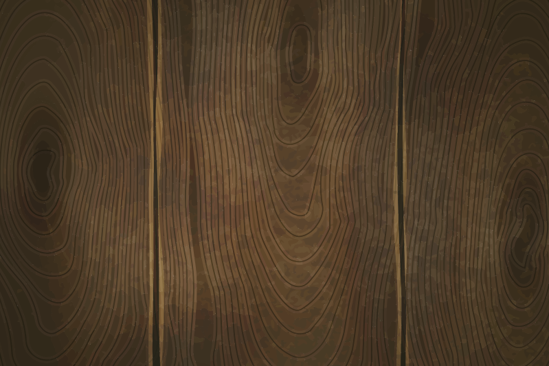 Textured placemats natural wood grain design - TenStickers