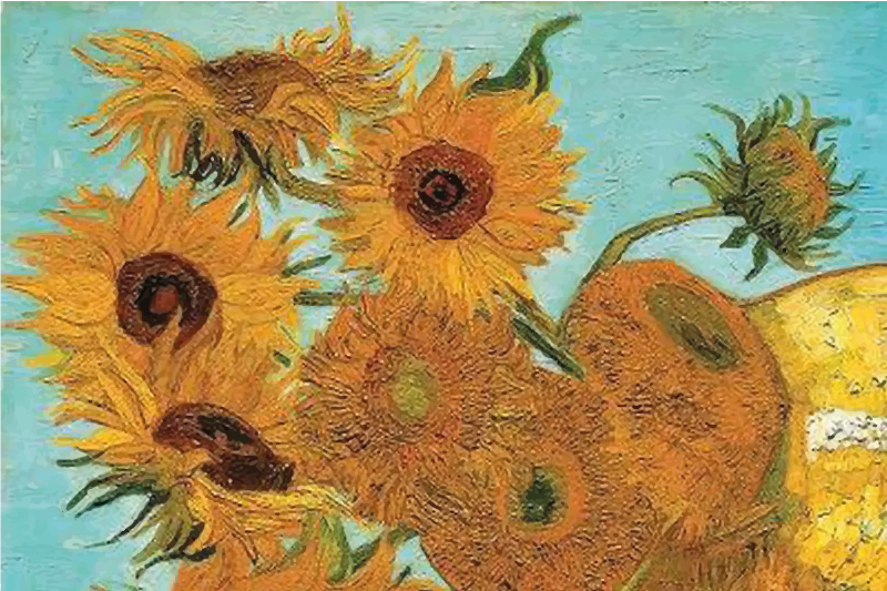 Original placemats sunflower brilliance - TenStickers