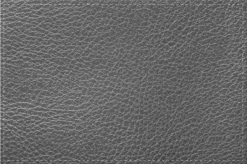 Grey leather effect textured placemats - TenStickers