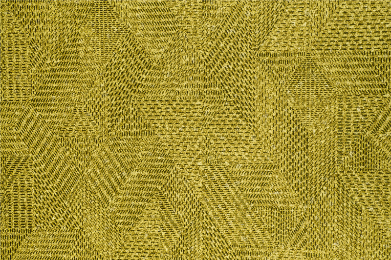 Textured placemats in textured green surface - TenStickers