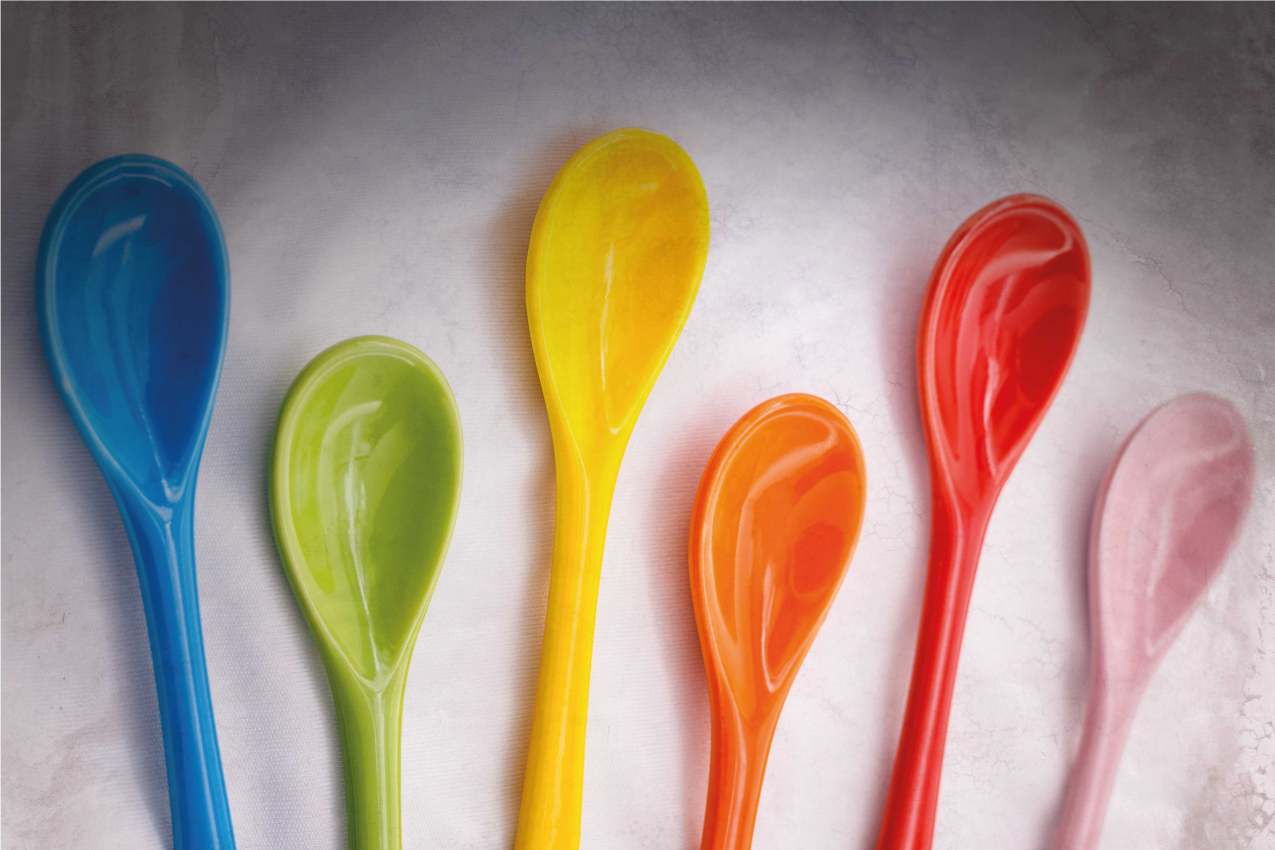 Vibrant kitchen utensils placemats for home - TenStickers