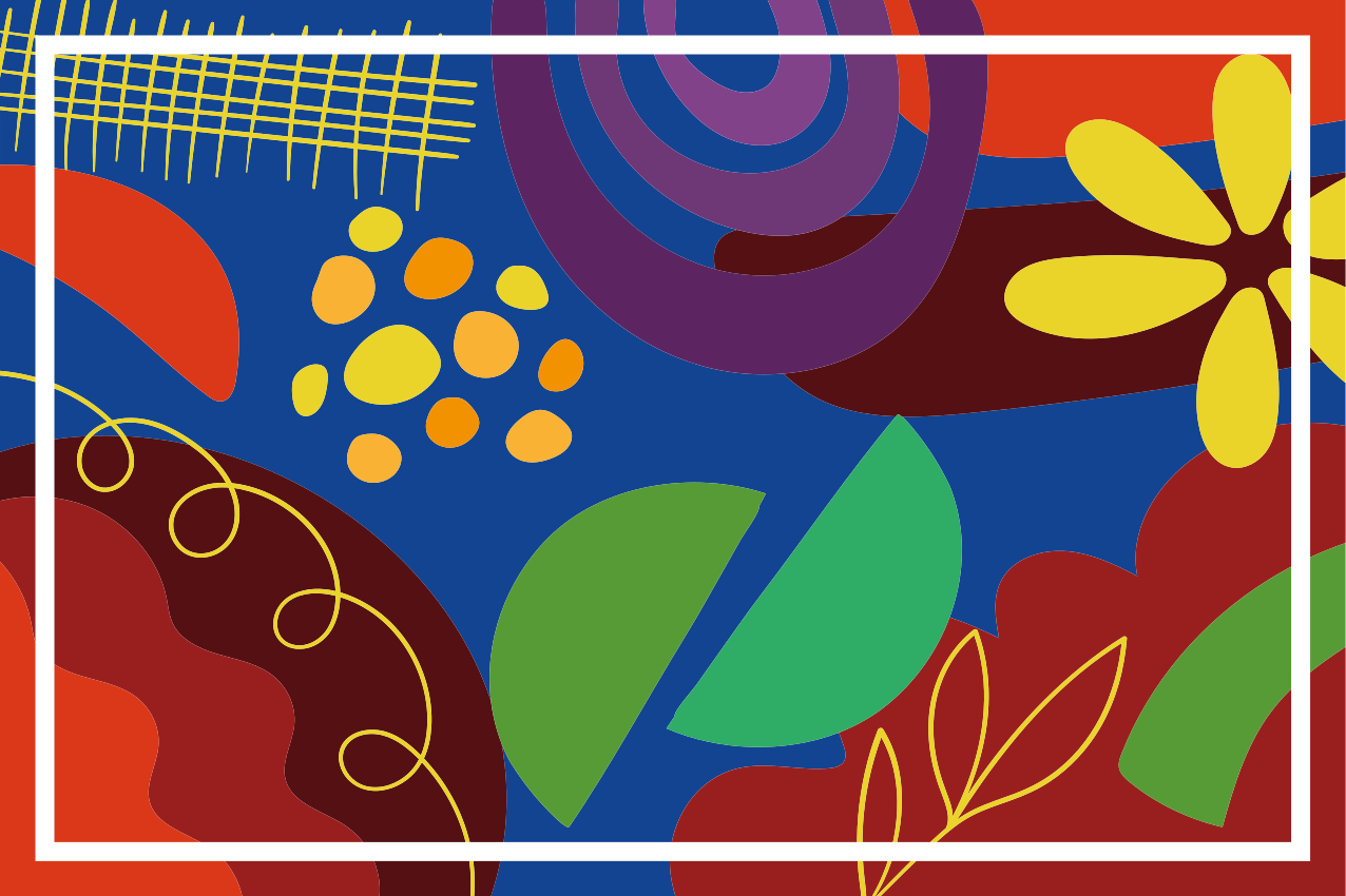 Original placemats with bold geometric patterns - TenStickers