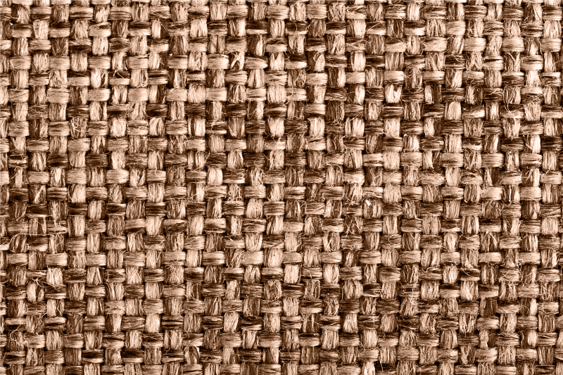 Textured placemats in natural fiber weave - TenStickers