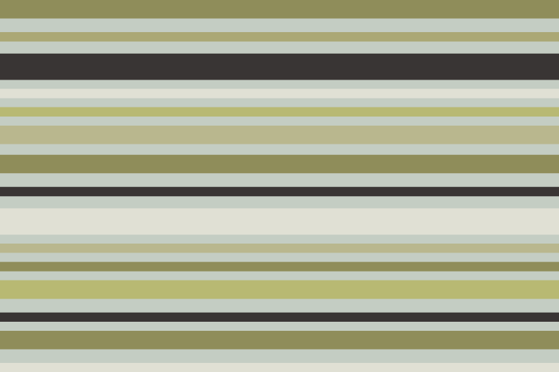 Shades of green lines  original placemats - TenStickers