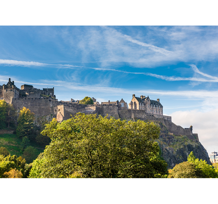 Edinburgh castle  wall mural - TenStickers