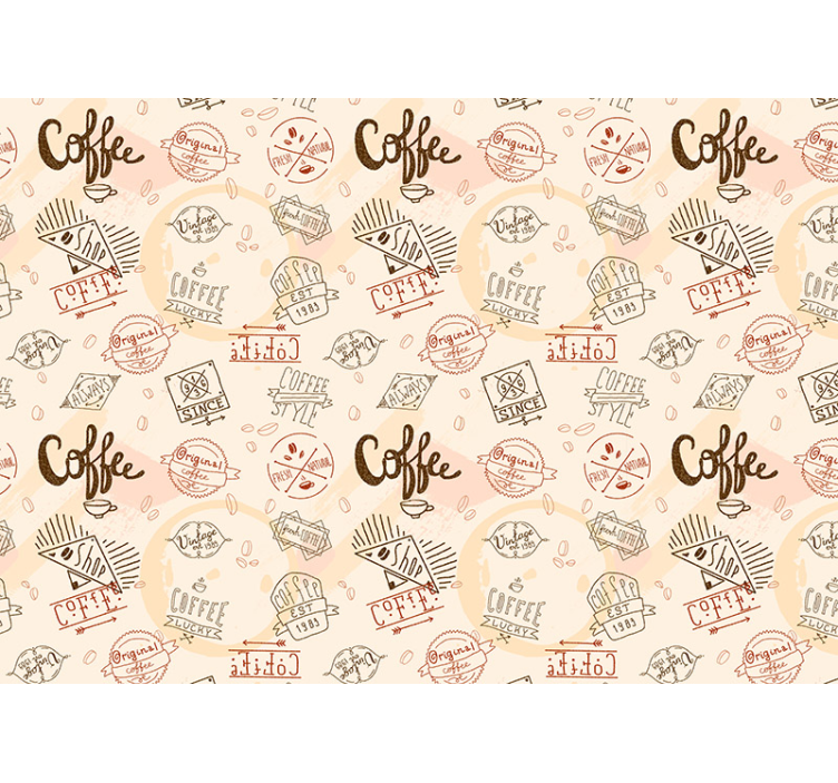 Coffee Kitchen Wall Mural - TenStickers