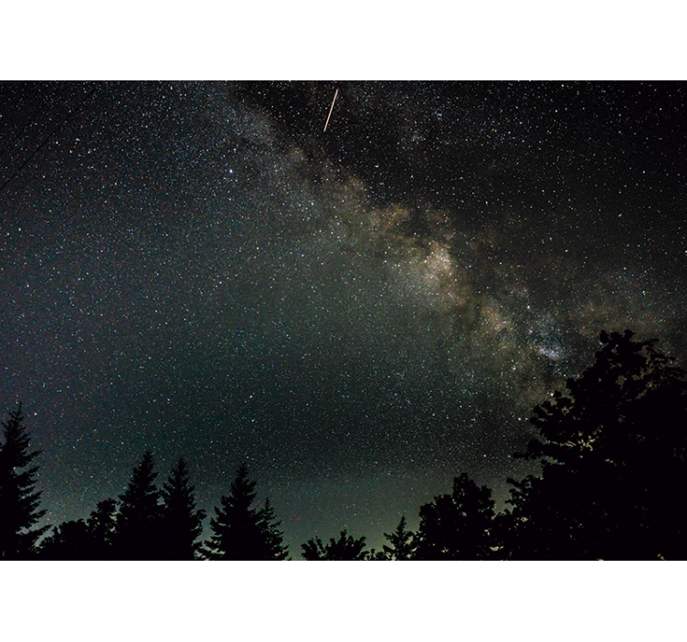 Landscape full of stars Sky Wall Mural - TenStickers