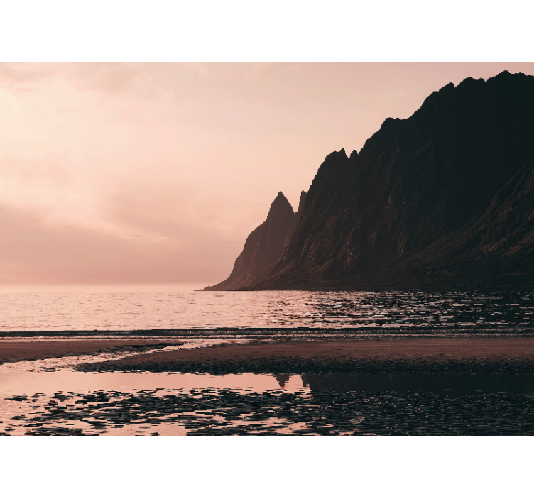 Coastal Horizon View landscape wall mural - TenStickers