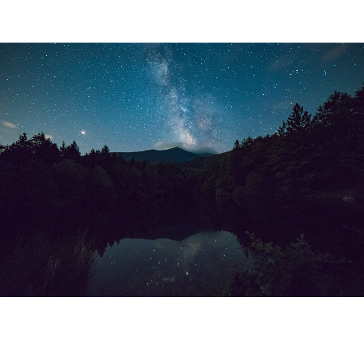 Wall mural nature astral night sky - TenStickers