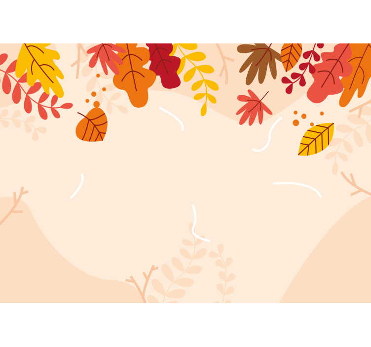 Autumn harvest Wood Wall Mural - TenStickers