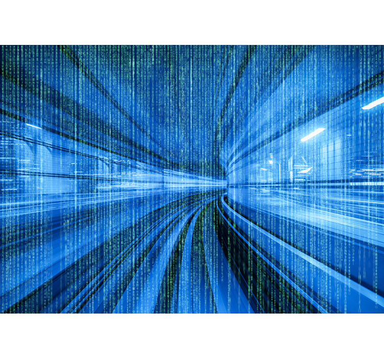 Time travel 3D Wall Mural - TenStickers