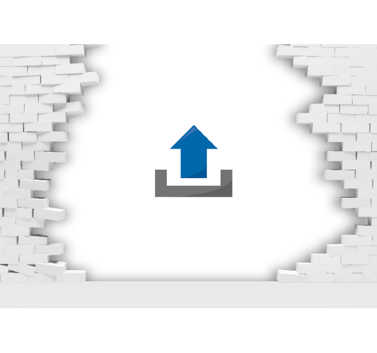 Animals wall mural polar bear underwater - TenStickers