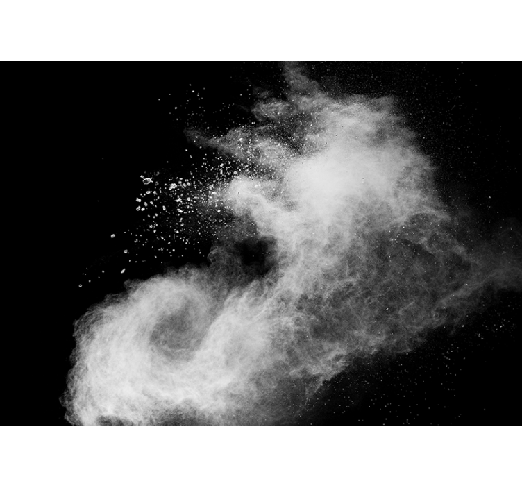 White powder explosion  Marriage Wall Murals - TenStickers