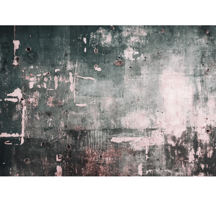 Gray and brown concrete stone wall mural - TenStickers